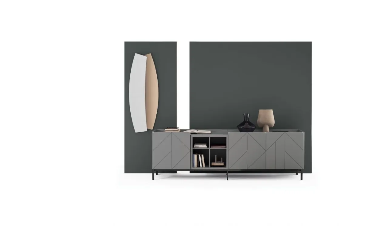 Madia Pica Legno Laccato Decorato 4 di Bontempi