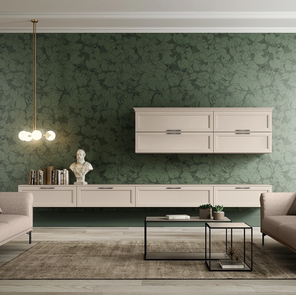 Parete Attrezzata Arcadia AS005 di Colombini Casa