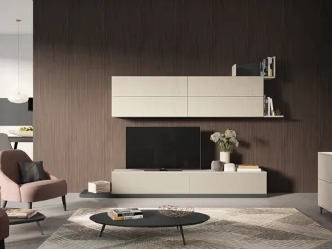 Parete Attrezzata Golf L107 in melaminico di Colombini Casa