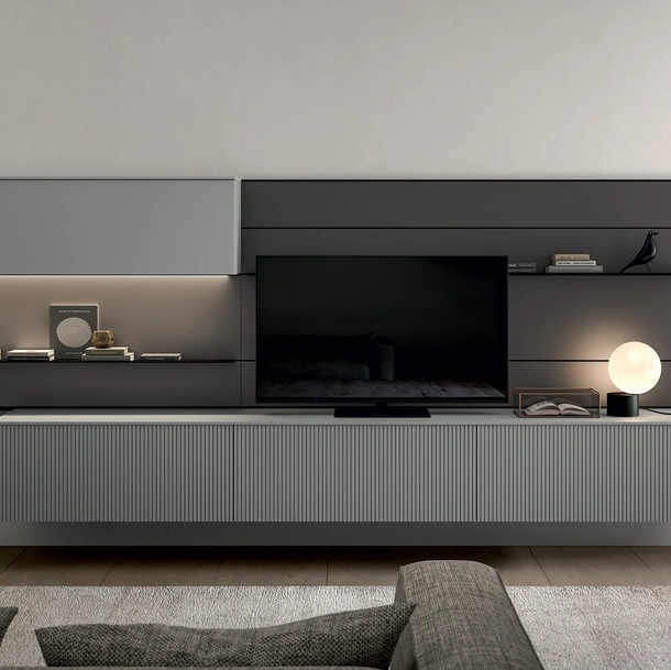 Parete Attrezzata Living Time di Arredo3