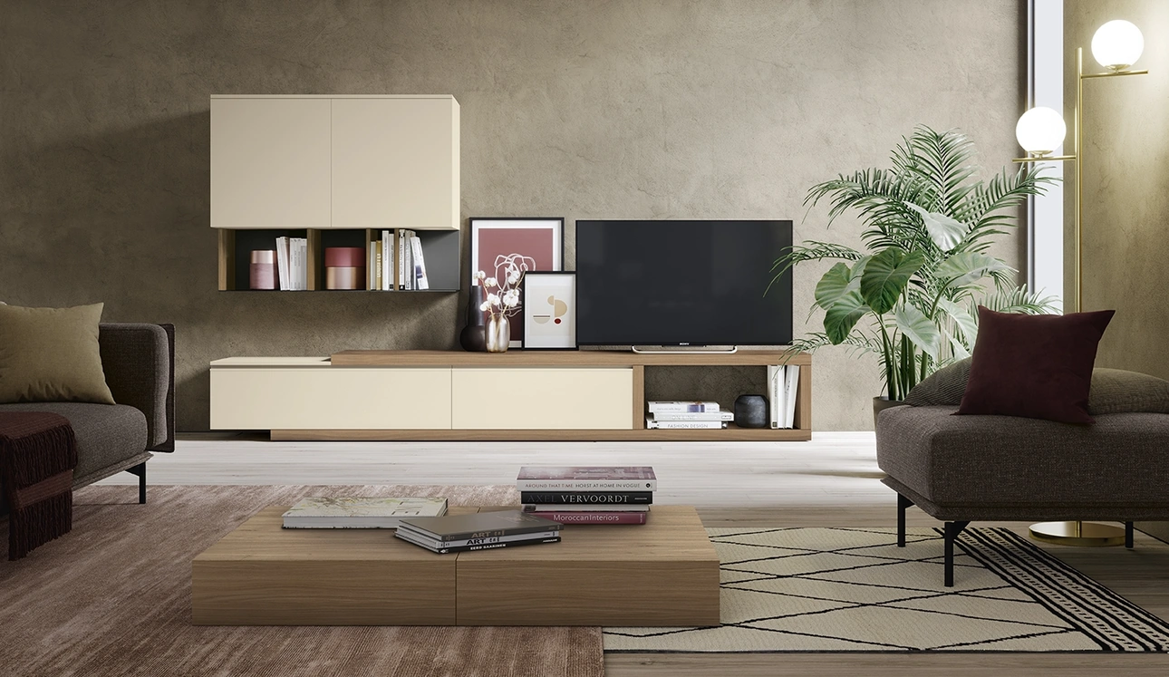 Parete Attrezzata Night & Day L09 di Colombini Casa