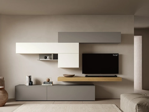 Parete Attrezzata Pratico PTG413 di SantaLucia