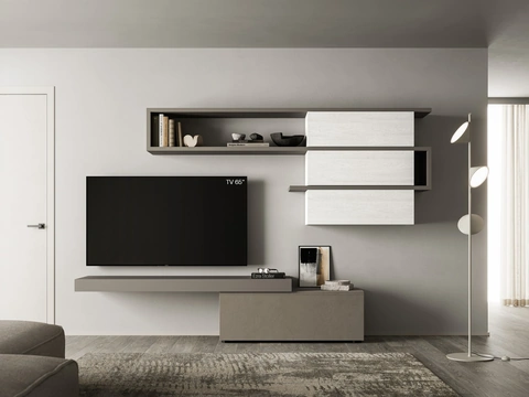 Parete Attrezzata Pratico PTG415 di SantaLucia