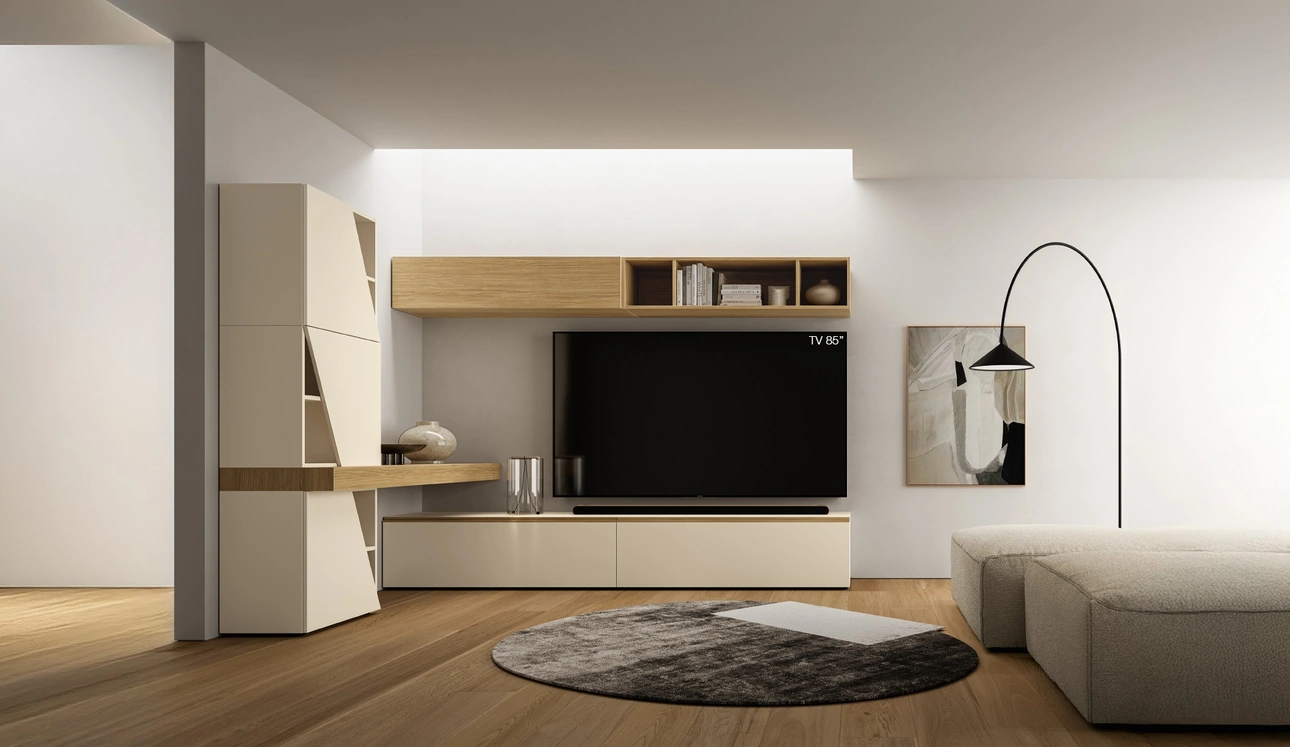 Parete Attrezzata Pratico PTG419 di SantaLucia