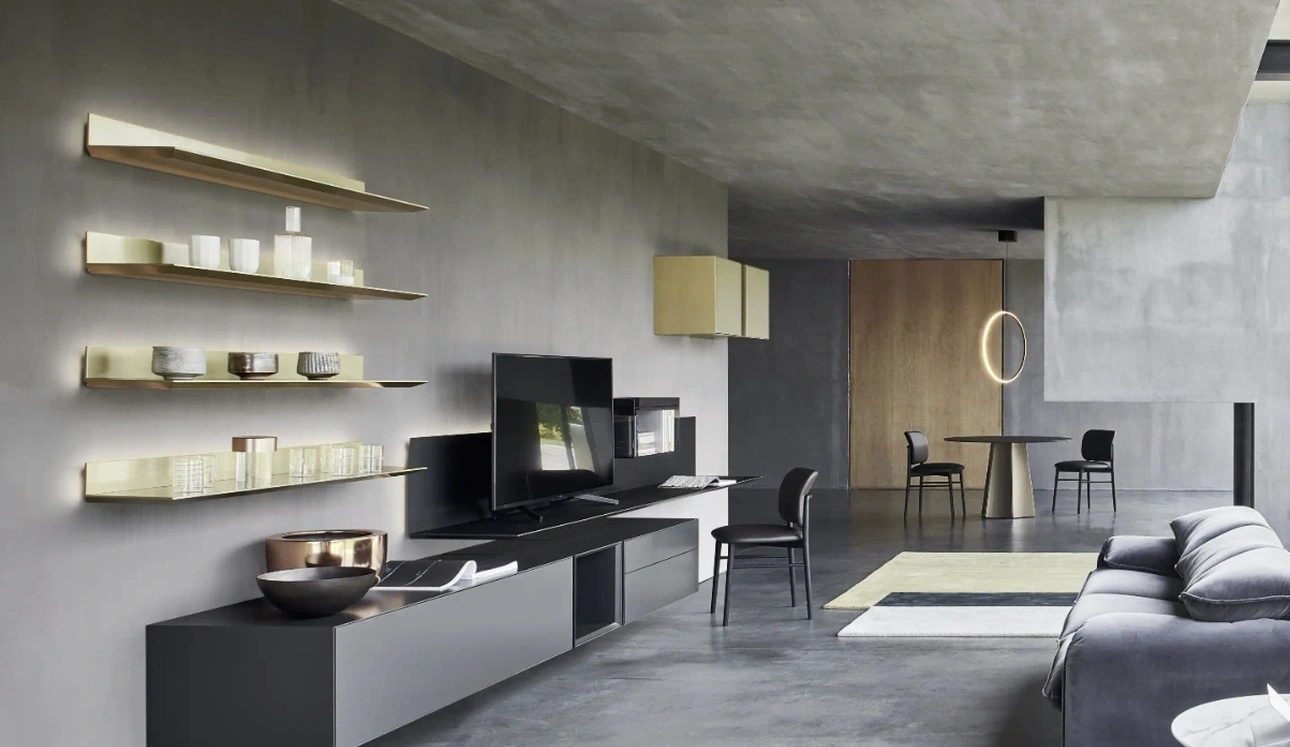 Parete Attrezzata Domino-06 Sangiacomo