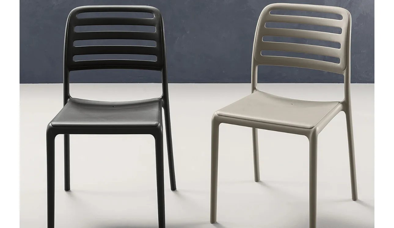 Sedia Avril con monoscocca in polipropilene di Arredo3