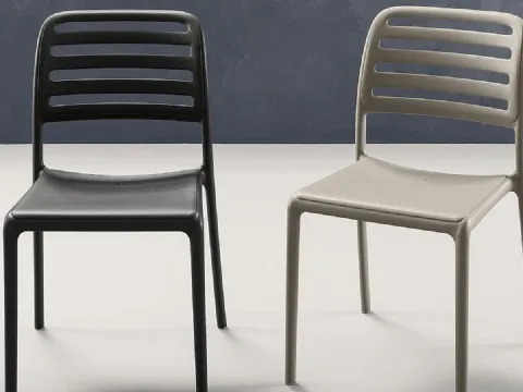 Sedia Avril con monoscocca in polipropilene di Arredo3