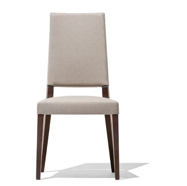 Sedia in tessuto con struttura in legno Sandy di Connubia