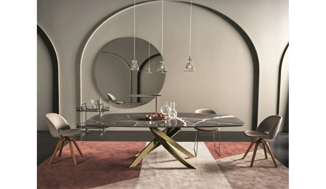 Tavolo Artistico in SuperMarmo di Bontempi