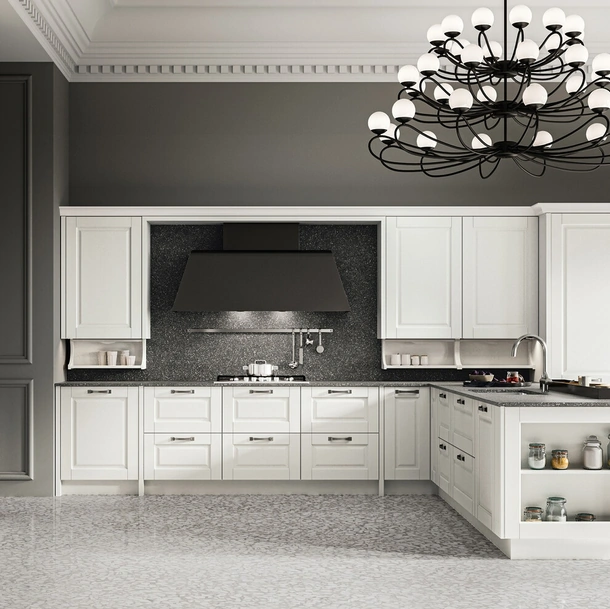 Cucina Classica con penisola Asolo 04 di Arredo3