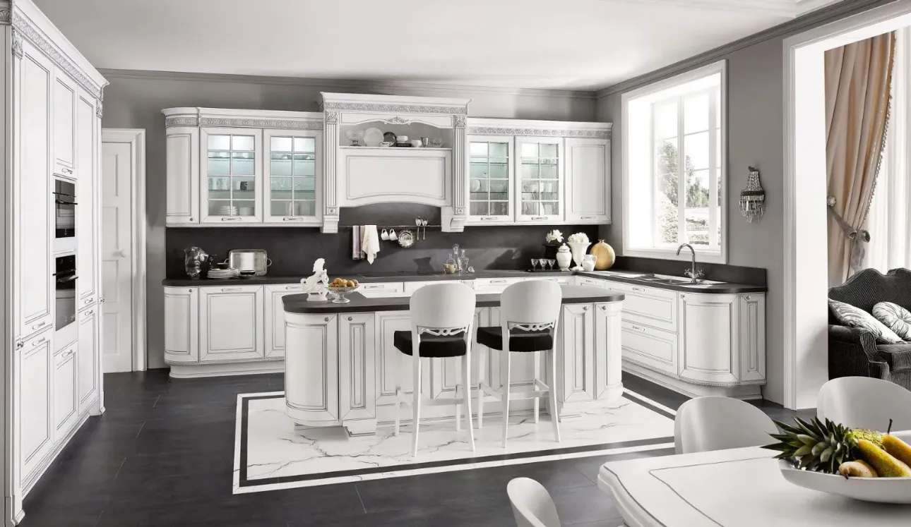 Cucina Classica con isola Dolcevita di Stosa