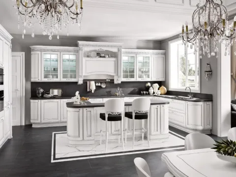 Cucina Classica Dolcevita v9 in laccato di Stosa