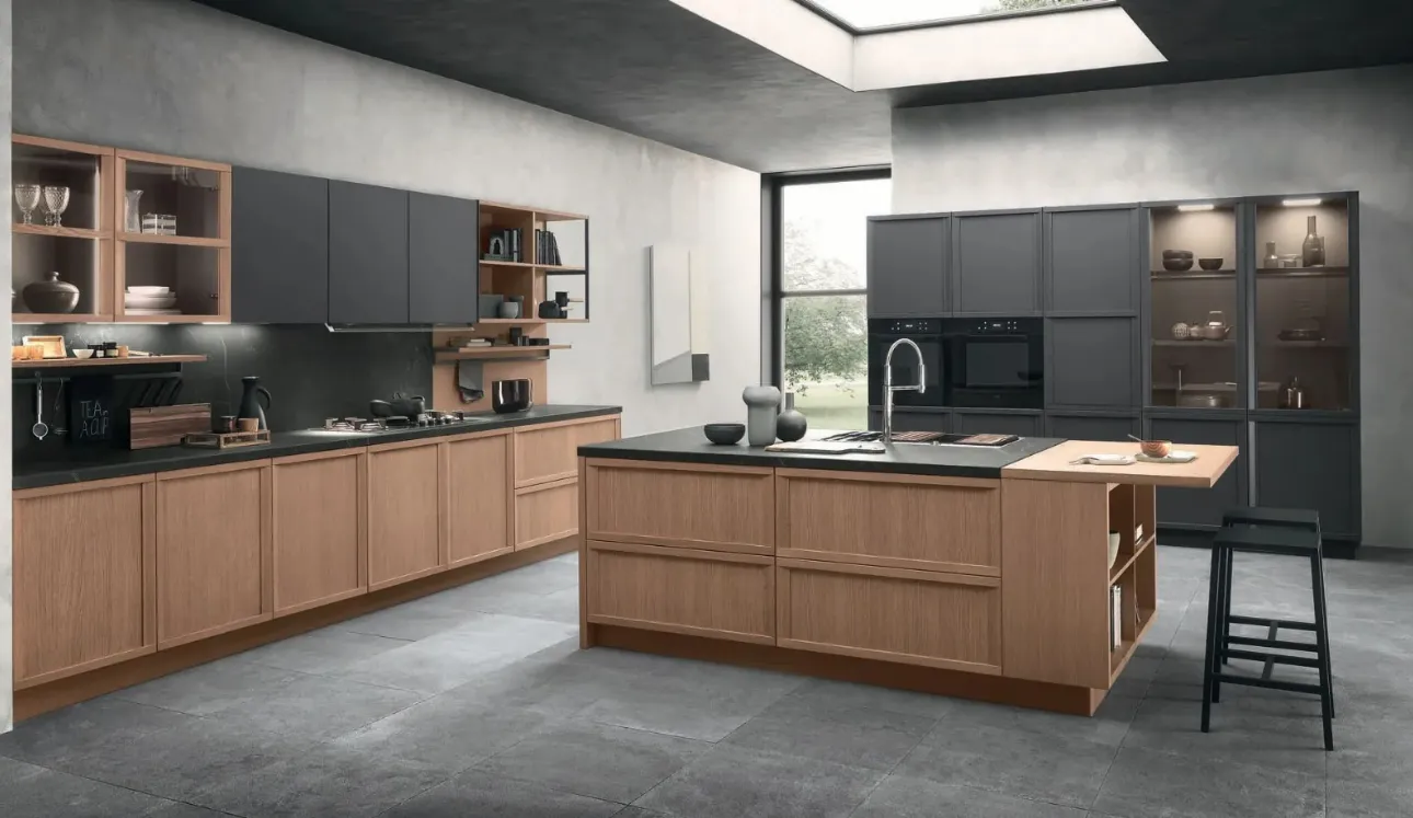 Cucina Classica con isola Newport di Stosa
