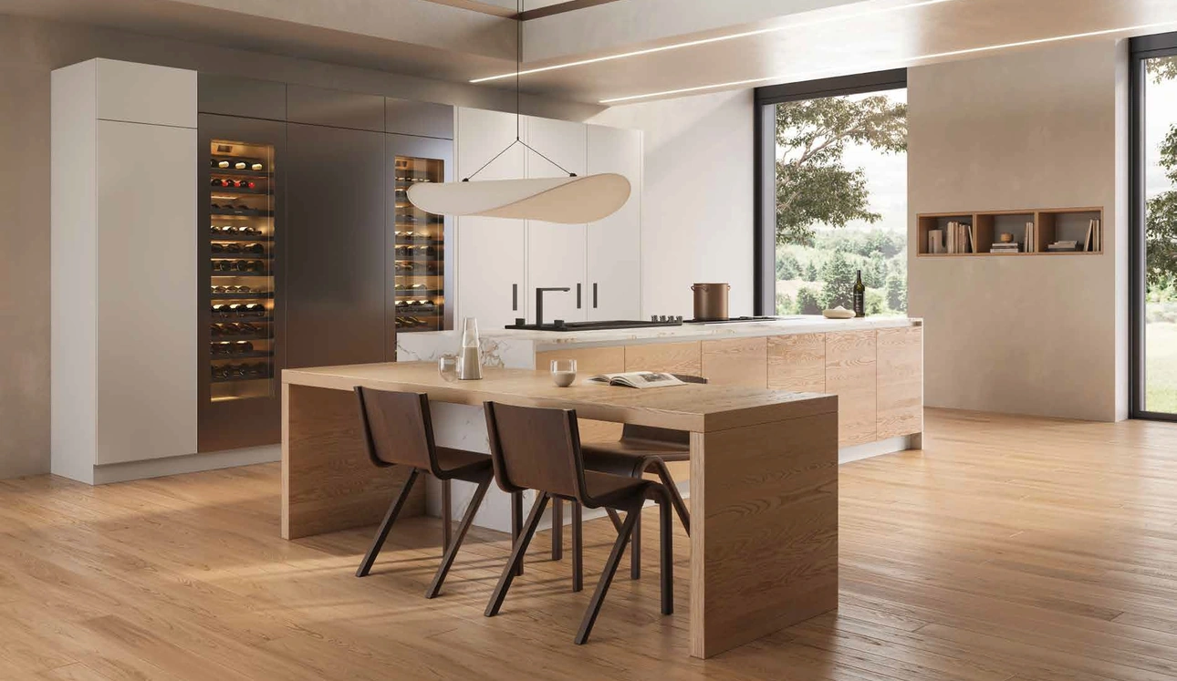 Cucina Design 01 con isola di Garofoli