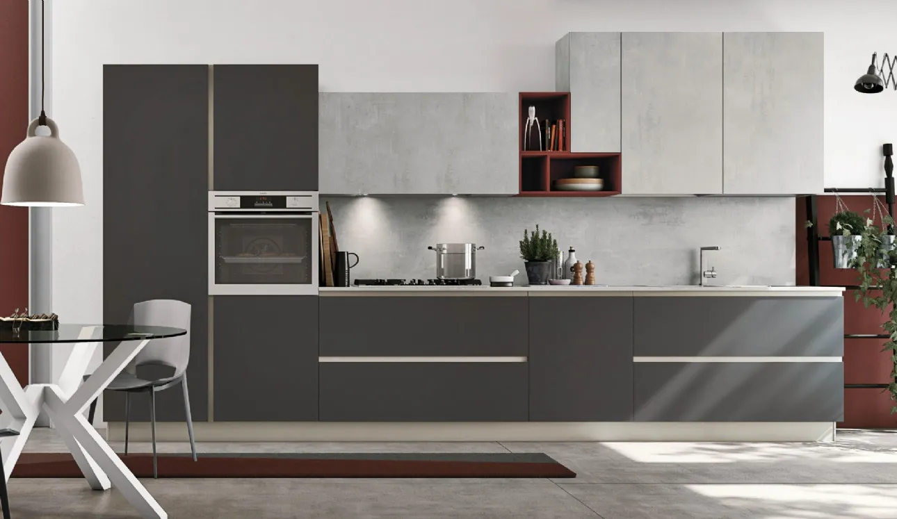 Cucina Moderna Alevé v6 di Stosa