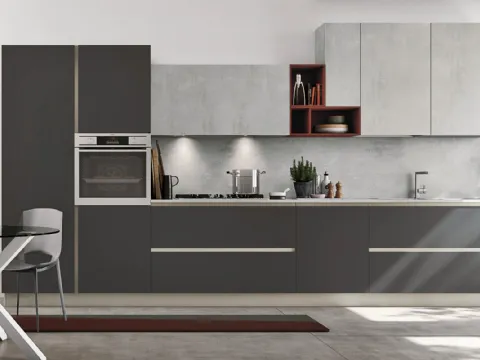 Cucina Moderna Alevé v6 di Stosa