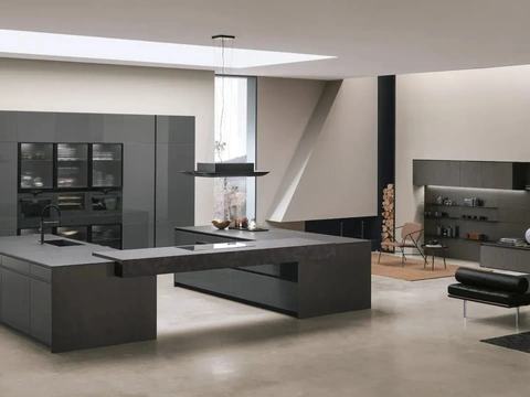 Cucina Moderna con doppia isola Aliant 04 di Stosa