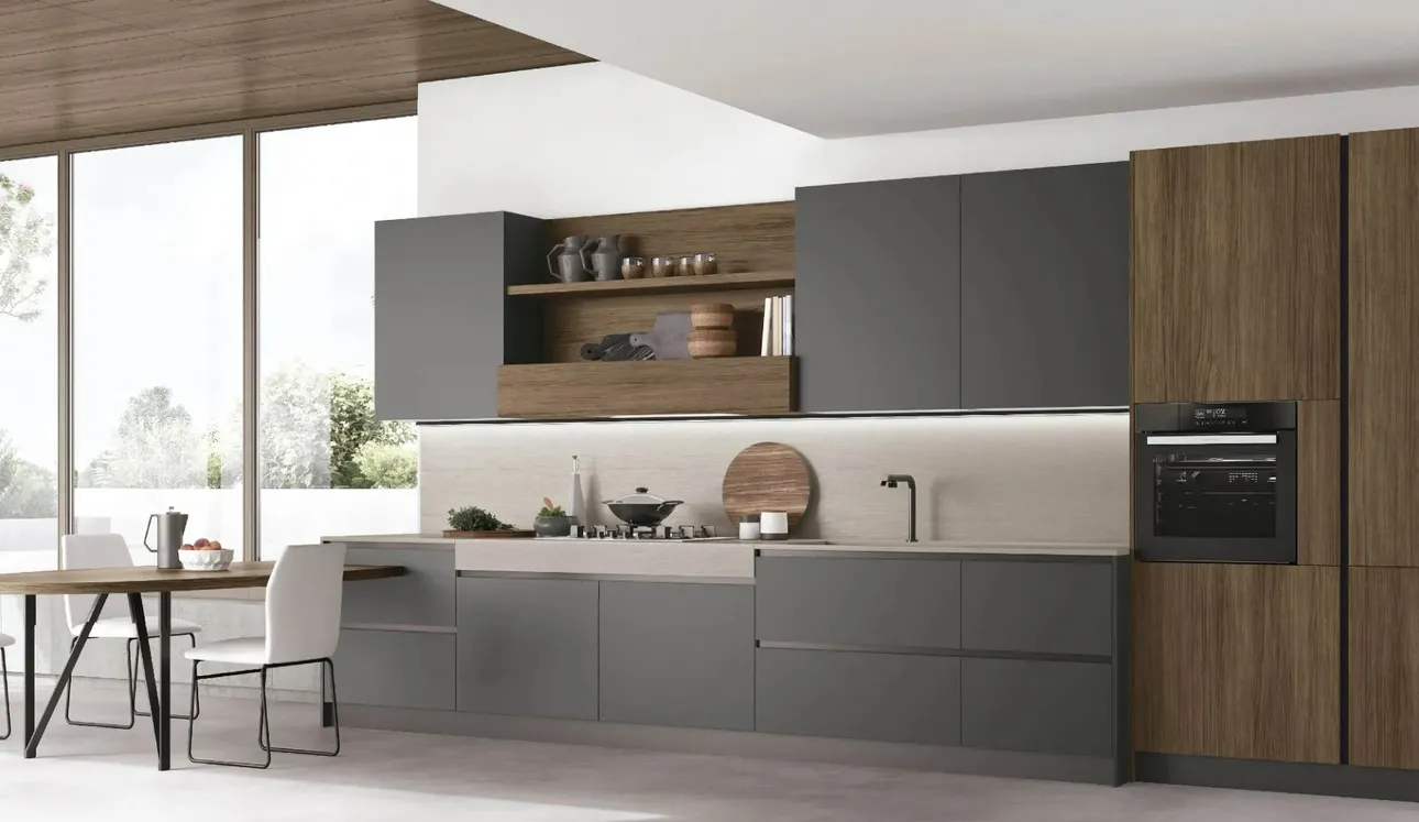 Cucina Moderna lineare Infinity 02 di Stosa