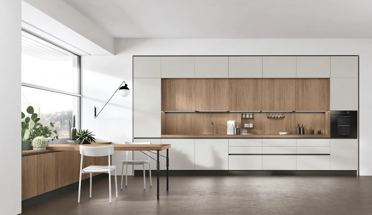 Cucina Moderna lineare Infinity Modern 05 di Stosa