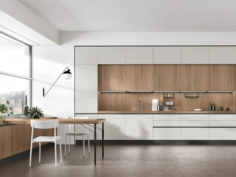 Cucina Moderna lineare Infinity Modern 05 di Stosa