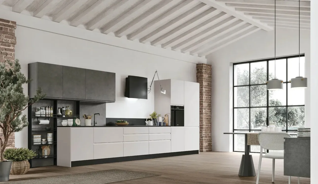 Cucina Moderna lineare Karma 03 di Stosa
