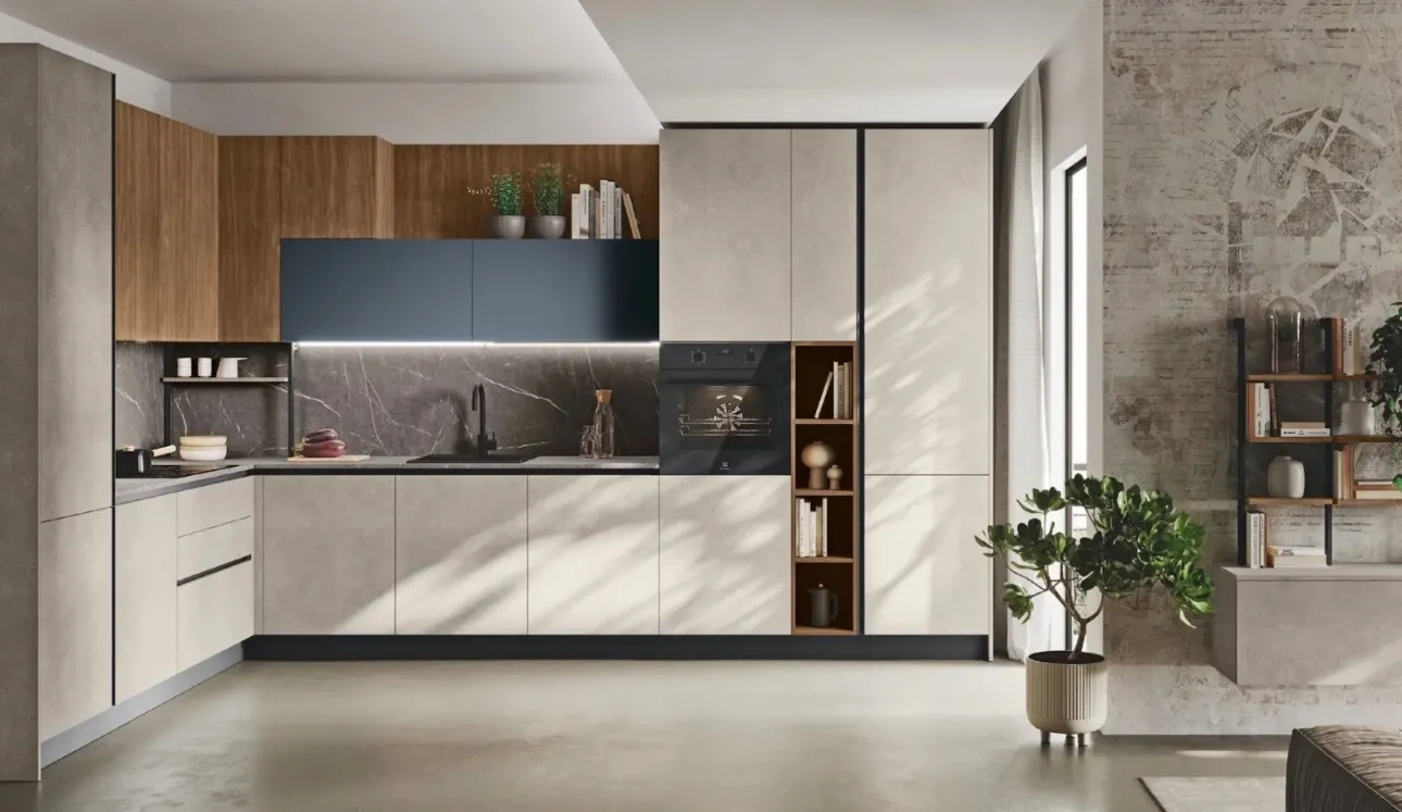 Cucina Moderna angolare Art-Kaya di Stosa