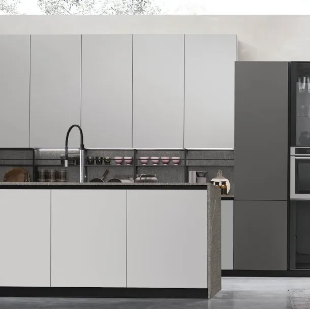Cucina Moderna Metropolis v13 di Stosa
