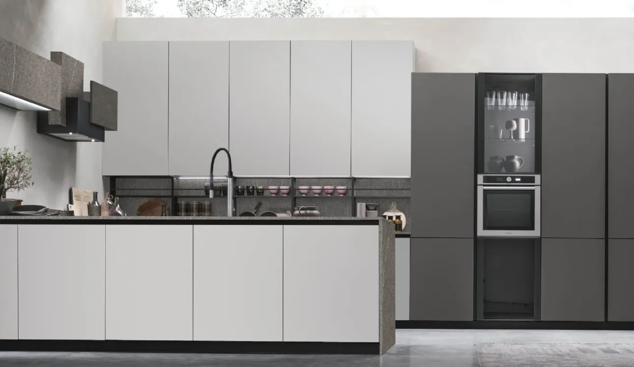 Cucina Moderna Metropolis v13 di Stosa