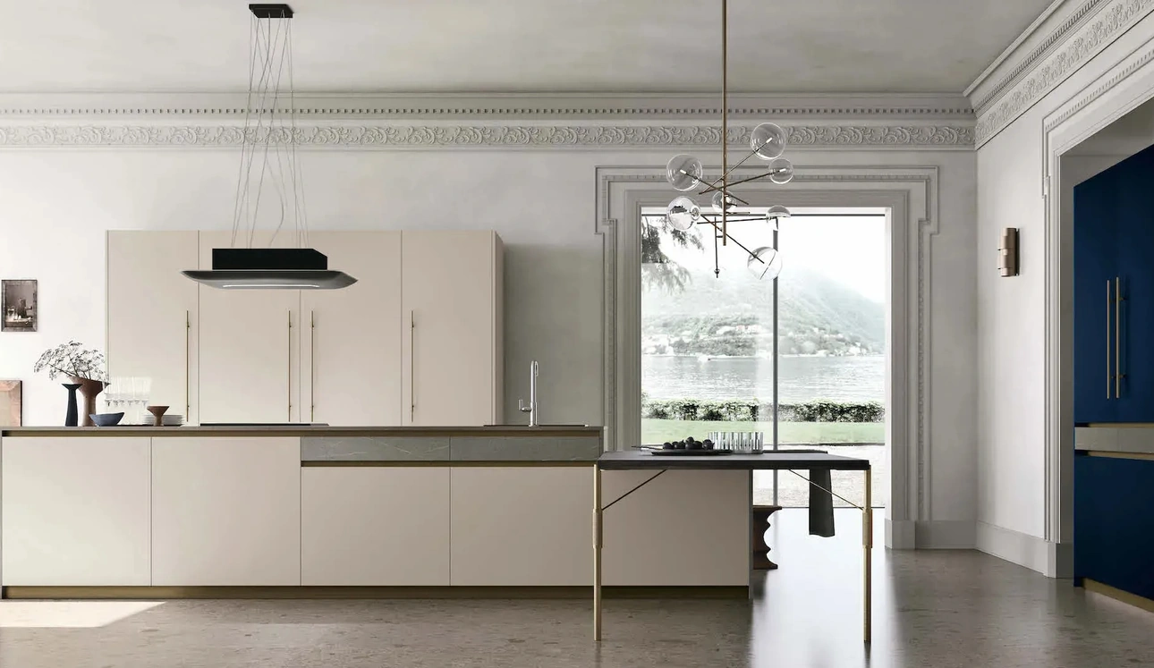 Cucina Moderna con penisola Metropolis 05 di Stosa