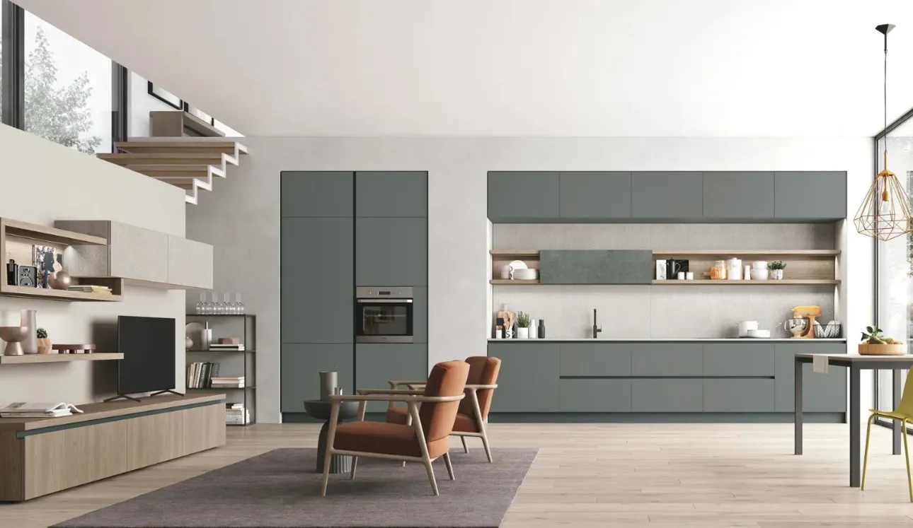 Cucina Moderna lineare Young di Stosa