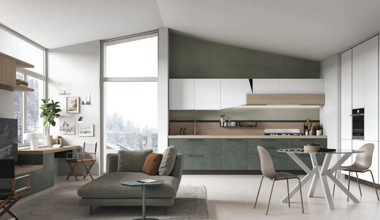 Cucina Moderna angolare Young di Stosa