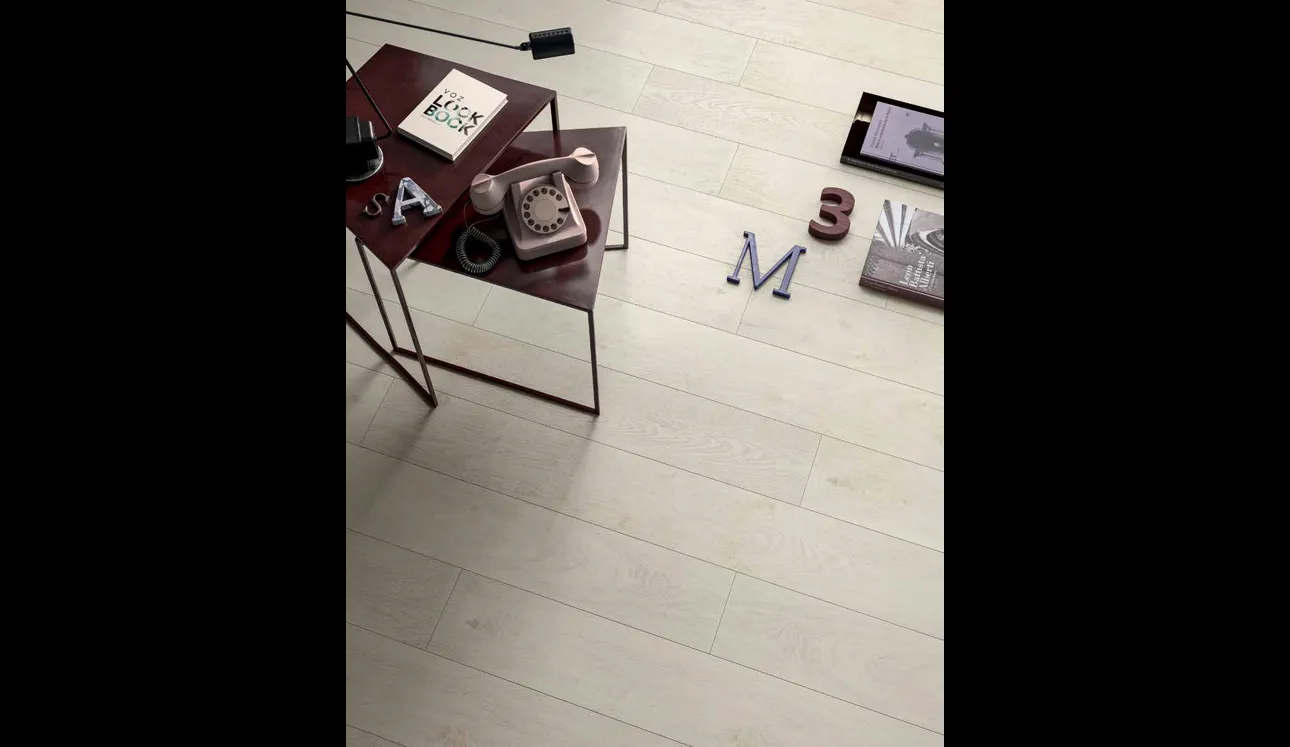Parquet Laminato Rovere Bianco di Garofoli