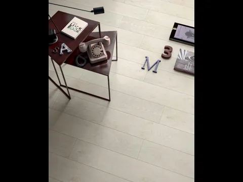 Parquet Laminato Rovere Bianco di Garofoli