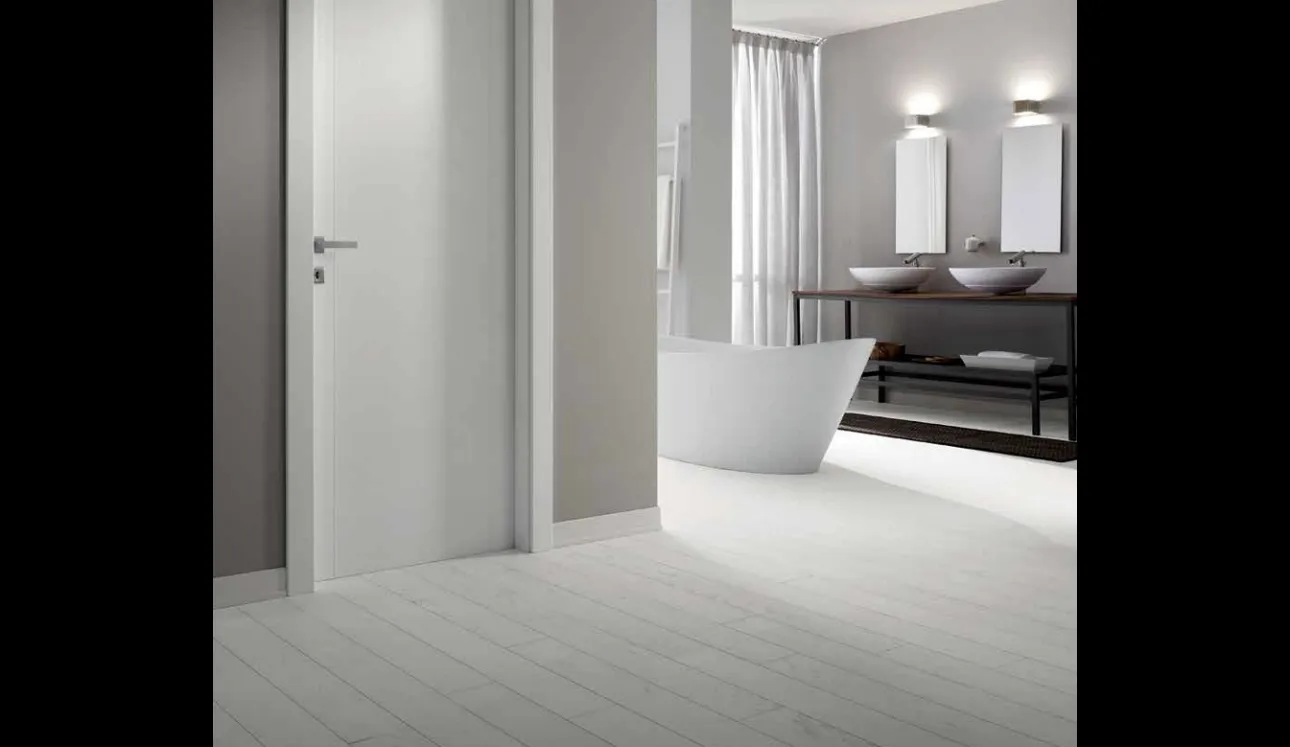 Parquet Platinum Rovere Laccato Bianco di Garofoli