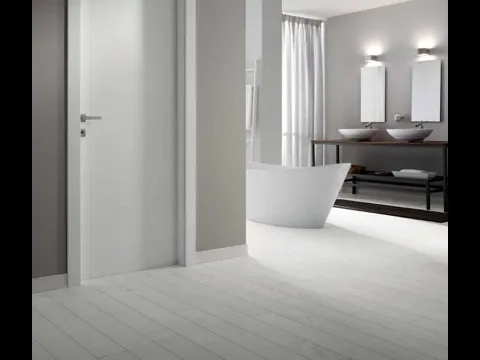 Parquet Platinum Rovere Laccato Bianco di Garofoli