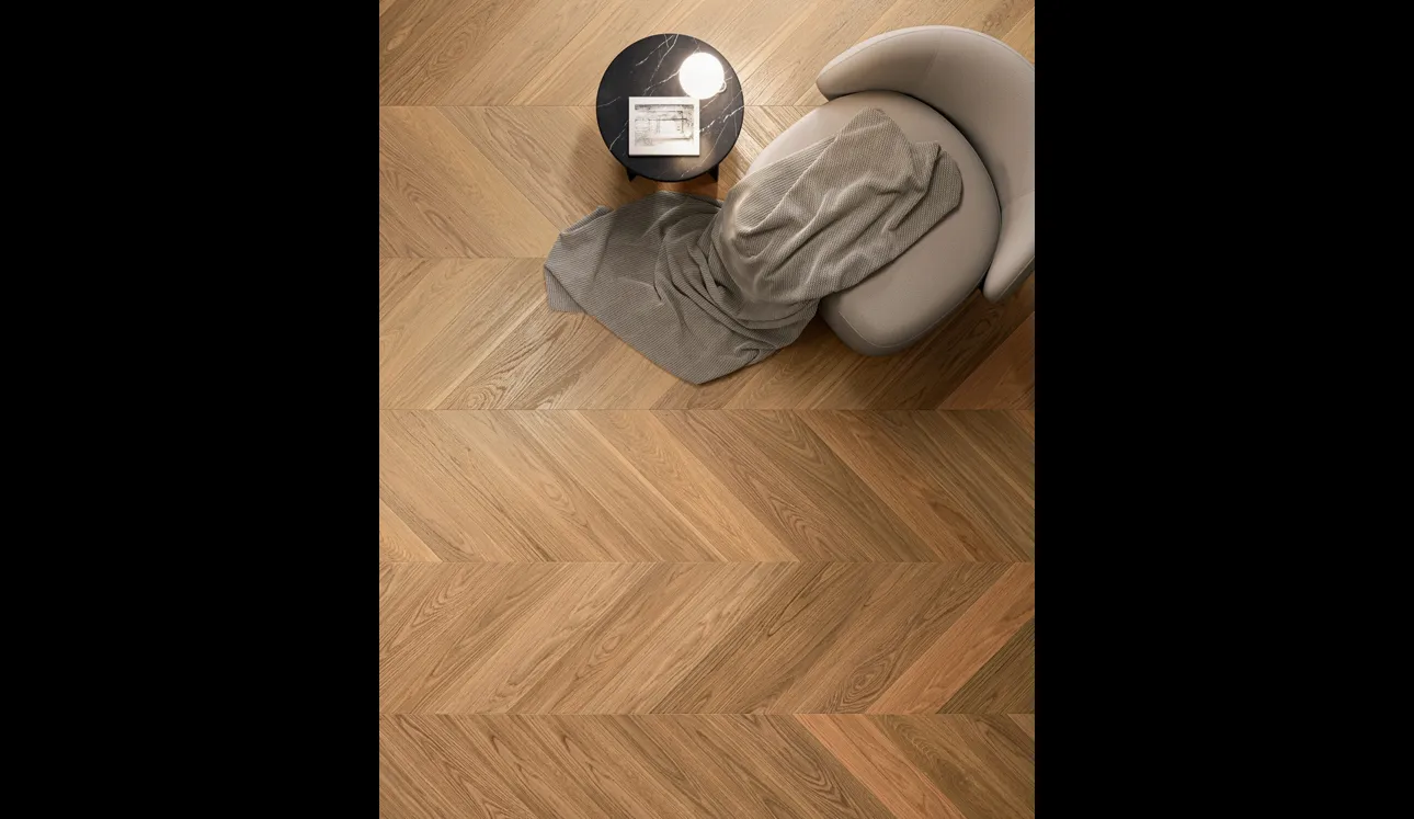 Parquet Rovere Spina Francese di Garofoli