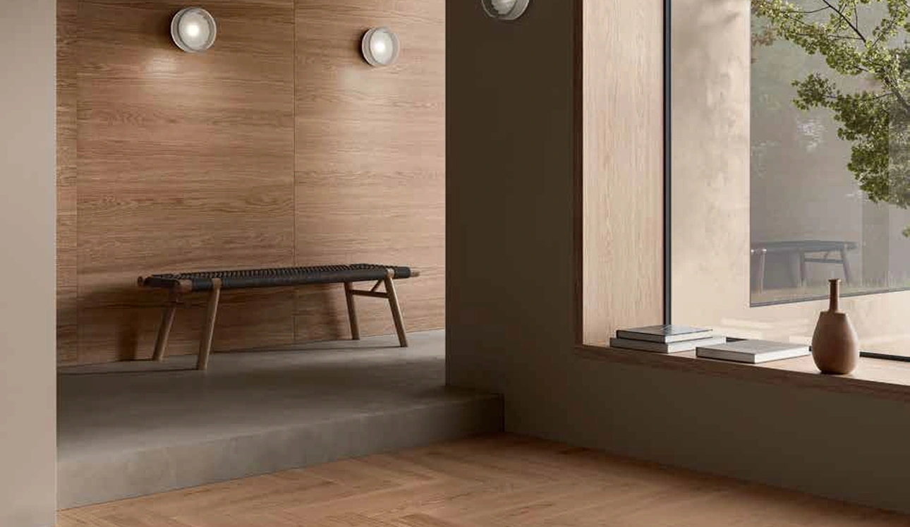 Parquet Rovere Spina Italiana finitura Cipria di Garofoli