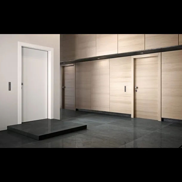 Porta blindata Lady in Rovere o laccata Bianca di Garofoli