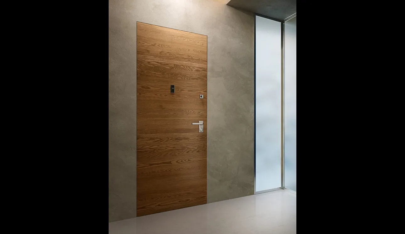 Porta blindata a filomuro Regina Rovere Terra di Garofoli