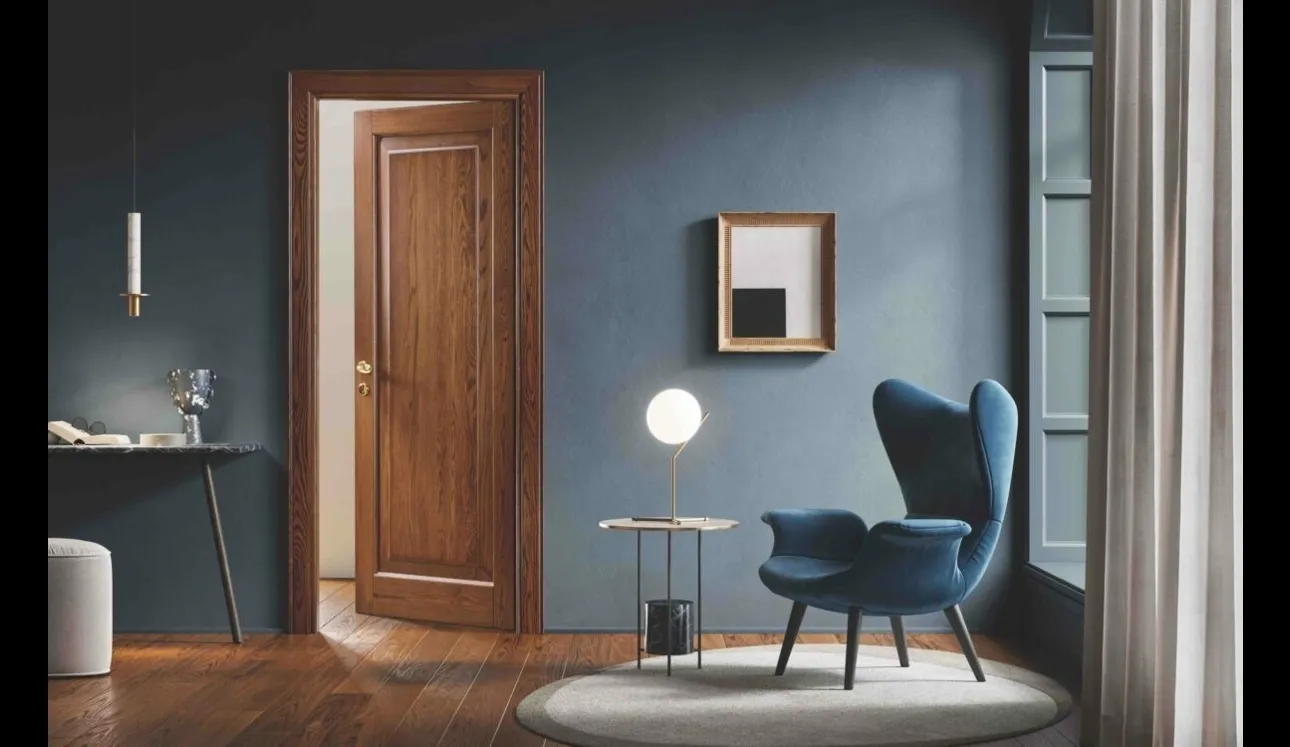Porta classica 110 e Lode in legno di rovere di Garofoli