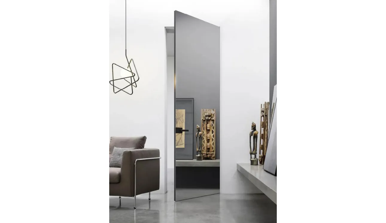 Porta per interni battente a specchio Just Filo muro di Doal