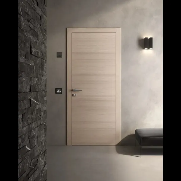 Porta Tagliafuoco per interni Poema in Rovere Ice di Garofoli