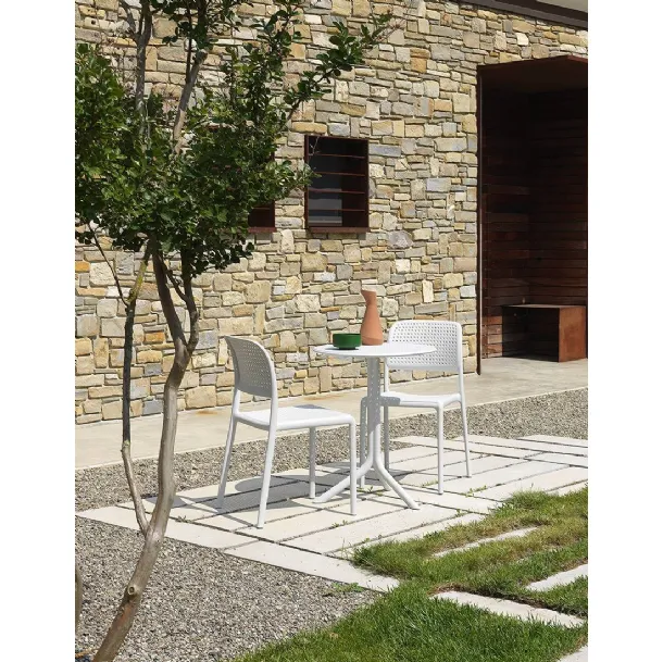 Sedia per esterni in polipropilene Bora Bistrot di Nardi