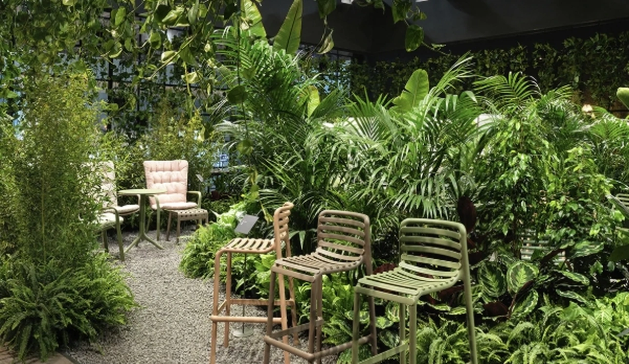 Sgabello da esterno Doga di Nardi