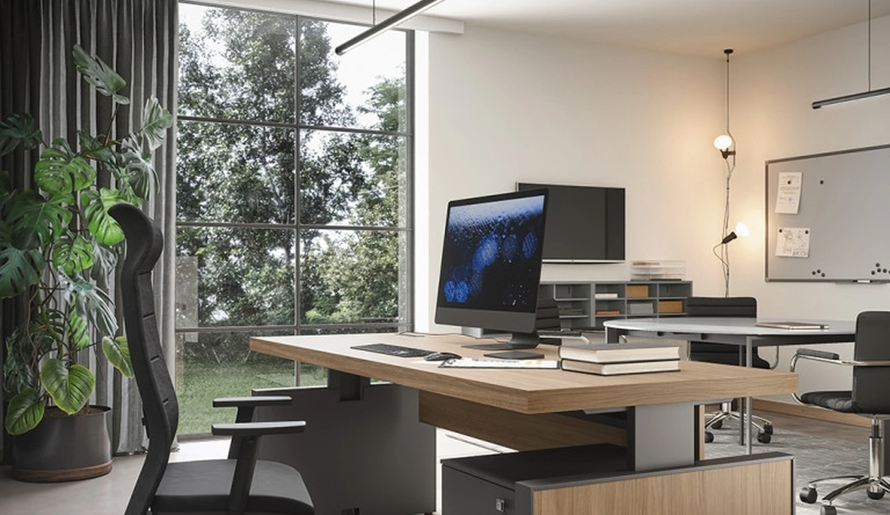 Poltrona Direzionale Montreal in tessuto di Cinquanta3